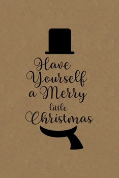 Have yourself a merry little Christmas: All Purpose 6x9 Blank Lined Notebook Journal Way Better Than A Card Trendy Unique Gift Red and Green Dots Christmas
