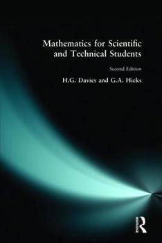 Paperback Mathematics for Scientific and Technical Students Book