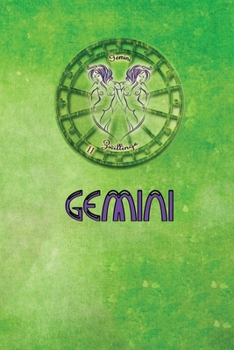 Paperback Gemini: Personalized Astrology Notebook For Your Special Someones - 120 pages, 6x9 Book