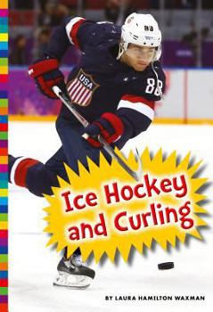Hardcover Ice Hockey and Curling Book