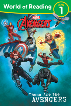 Paperback World of Reading: These Are the Avengers: Level 1 Reader Book