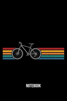 Notebook: Bicycle Notebook Blank Line Bike Journal Lined with Lines 6x9 120 Pages Checklist Record Book Mountainbike Lovers Take Notes bike riding ... Gift for Bicycle And Mountain Bike Lover