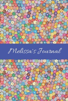 Paperback Melissa's Journal: Cute Personalized Name College-Ruled Notebook for Girls & Women - Blank Lined Gift Journal/Diary for Writing & Note Ta Book