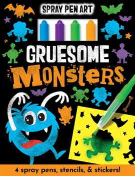 Hardcover Gruesome Monsters Book