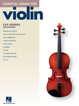 Paperback Essential Songs for Violin Book