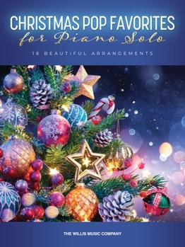 Paperback Christmas Pop Favorites for Piano Solo Book