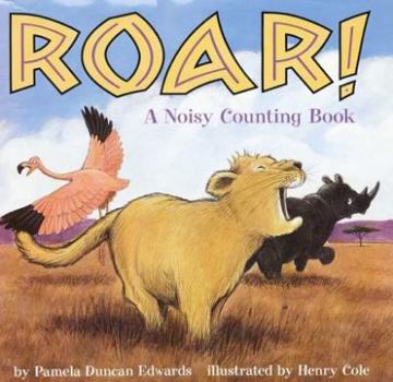 Hardcover Roar!: A Noisy Counting Book