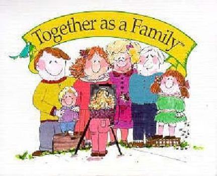 Spiral-bound Together as a Family Book