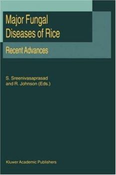 Hardcover Major Fungal Diseases of Rice: Recent Advances Book
