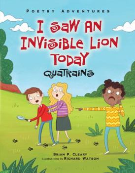 Library Binding I Saw an Invisible Lion Today: Quatrains Book