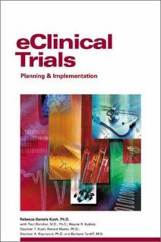 Paperback eClinical Trials: Planning and Implementation Book