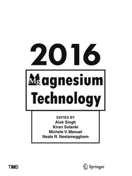 Hardcover Magnesium Technology 2016 Book