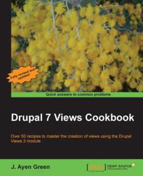 Paperback Drupal 7 Views Cookbook Book