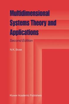 Hardcover Multidimensional Systems Theory and Applications Book