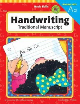 Paperback Basic Skills Handwriting, Traditional Manuscript Book