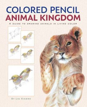 Hardcover Clrd Pencil Drawng: Animal Kingdom Book