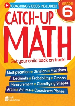 Paperback Catch-Up Math: 6th Grade Book