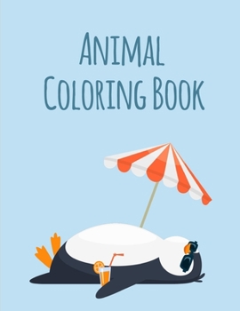 Paperback Animal Coloring Book: coloring book for adults stress relieving designs Book