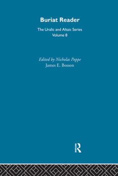 Hardcover Buriat Reader Book