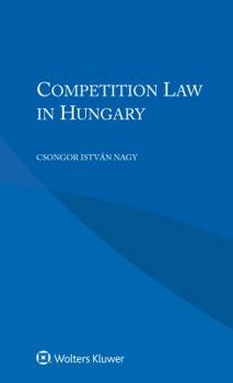 Paperback Competition Law in Hungary Book