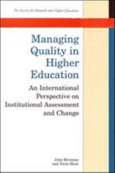 Paperback Managing Quality in Higher Education Book