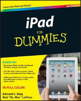 Paperback iPad for Dummies Book