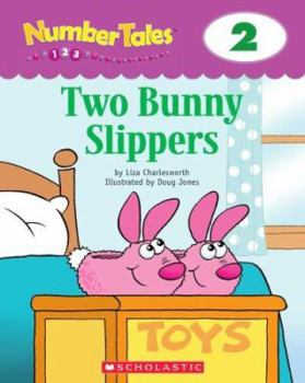 Paperback Number Tales: Two Bunny Slippers Book