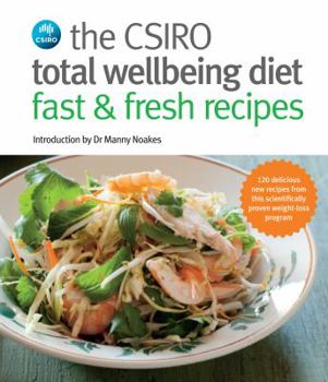 Paperback CSIRO Total Wellbeing Diet Fast & Fresh Recipes Book