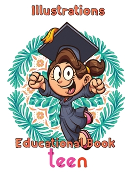 Paperback Illustrations Educational Book Teen: 8.5''x11''/ Educational books for kids Book