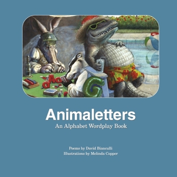 Hardcover Animaletters: An Alphabet Wordplay Book