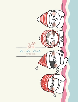 Notebook: To Do List Notebook with Cute catoon cover Extra large (8.5 x 11) inches, 110 pages, To do list notebook