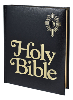 Hardcover New Catholic Bible Family Edition (Black) Book