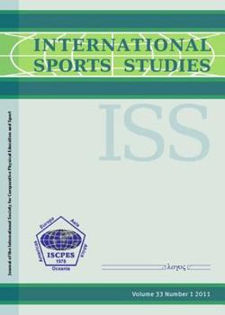 Paperback International Sports Studies: Vol 33 No. 1 2011 Book