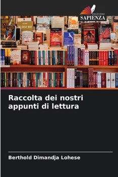 Paperback Raccolta dei nostri appunti di lettura [Italian] Book