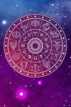 Paperback Notebook: Natal Chart Zodiac Astrology Design Book