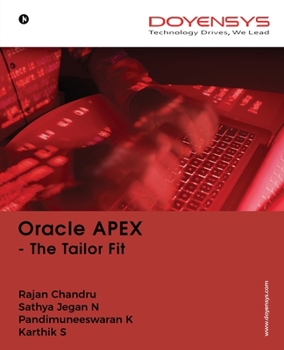 Paperback Oracle APEX: The Tailor Fit Book
