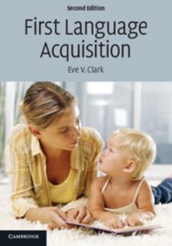 Paperback First Language Acquisition Book