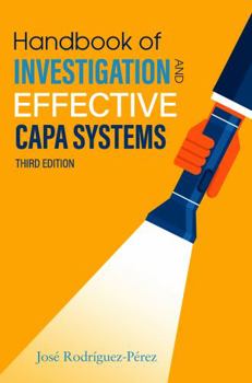 Paperback Handbook of Investigation and Effective CAPA Systems Book