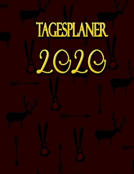 Paperback Tagesplaner 2020: Tages-Kalender 2020 - gro?z?giges A4-Format - Pro Tag eine Seite [German] Book