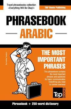 Paperback English-Arabic phrasebook and 250-word mini dictionary Book