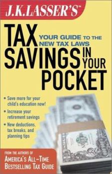 Paperback J.K. Lasser's Tax Savings in Your Pocket Book