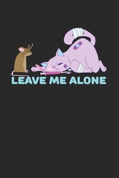 Leave Me Alone: Notebook A5 for Anime Merch, Yami Kawaii and Pastel Goth Lover I A5 (6x9 inch.) I Gift I 120 pages I Blank