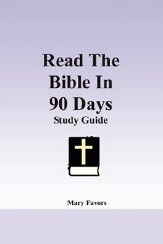 Paperback Read the Bible in 90 Days Book