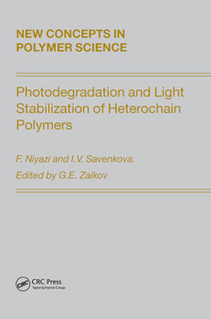 Paperback Photodegradation and Light Stabilization of Heterochain Polymers Book