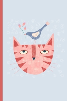 Weekly Planner: A Week to View Diary and Organiser - Monday Start with Cat, Bird and Flower Cover Art