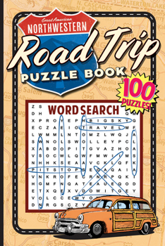 Paperback Great American Northwestern Road Trip Puzzle Book