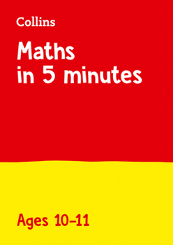 Paperback Letts 5-Minute Maths Mastery Age 10-11 Book