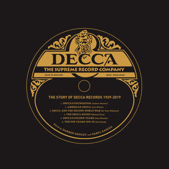 Hardcover Decca: The Supreme Record Company: The Story of Decca Records 1929-2019 Book