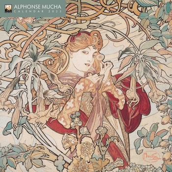 Calendar Alphonse Mucha Mini Wall Calendar 2023 (Art Calendar) Book