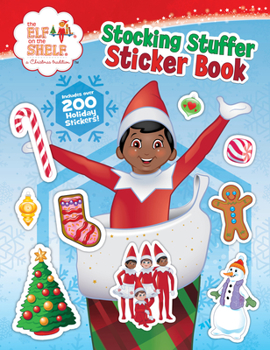 Paperback The Elf on the Shelf: Stocking Stuffer Sticker Book
